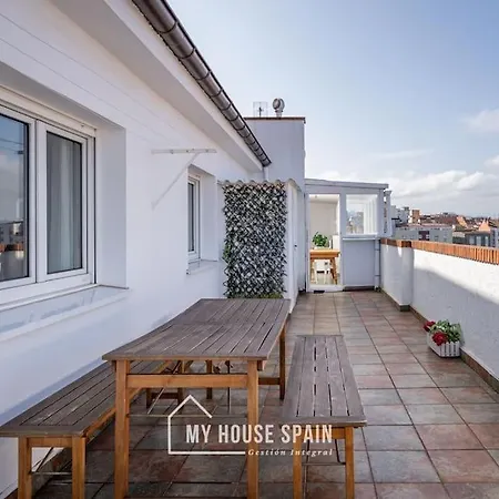 Myhousespain - Atico Con Gran Terraza En Apartment Gijón